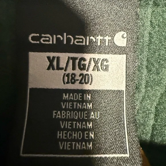 Carhartt Kids Green Jacket and jogger set NWT - Picture 9 of 9